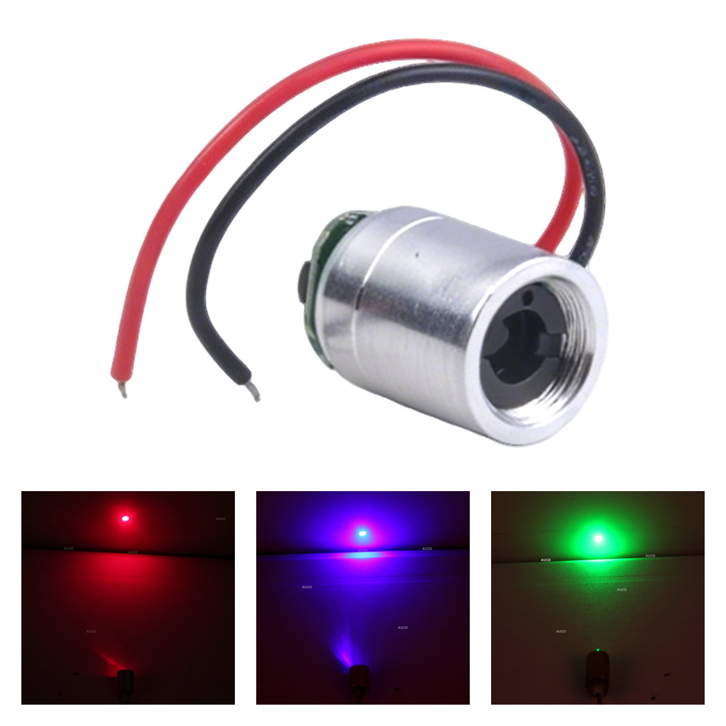 Industrial Green Laser - Лазерный модуль RGB диаметром 12x15 мм,
