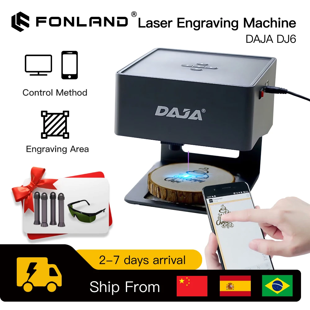 Industrial Laser Solutions - Лазерный гравер DAJA с ЧПУ DIY