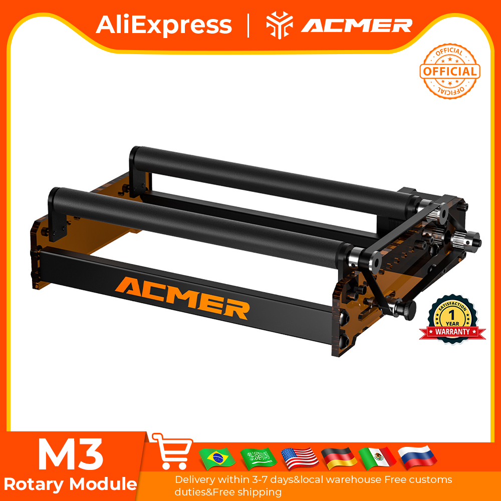 Fiber Laser Cutting Machine - Лазерный ролик ACMER M3 на 360°