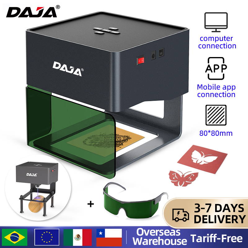 Fiber Laser Cutting Machine - DAJA DJ6 Мини Портативный Лазерный Гравер