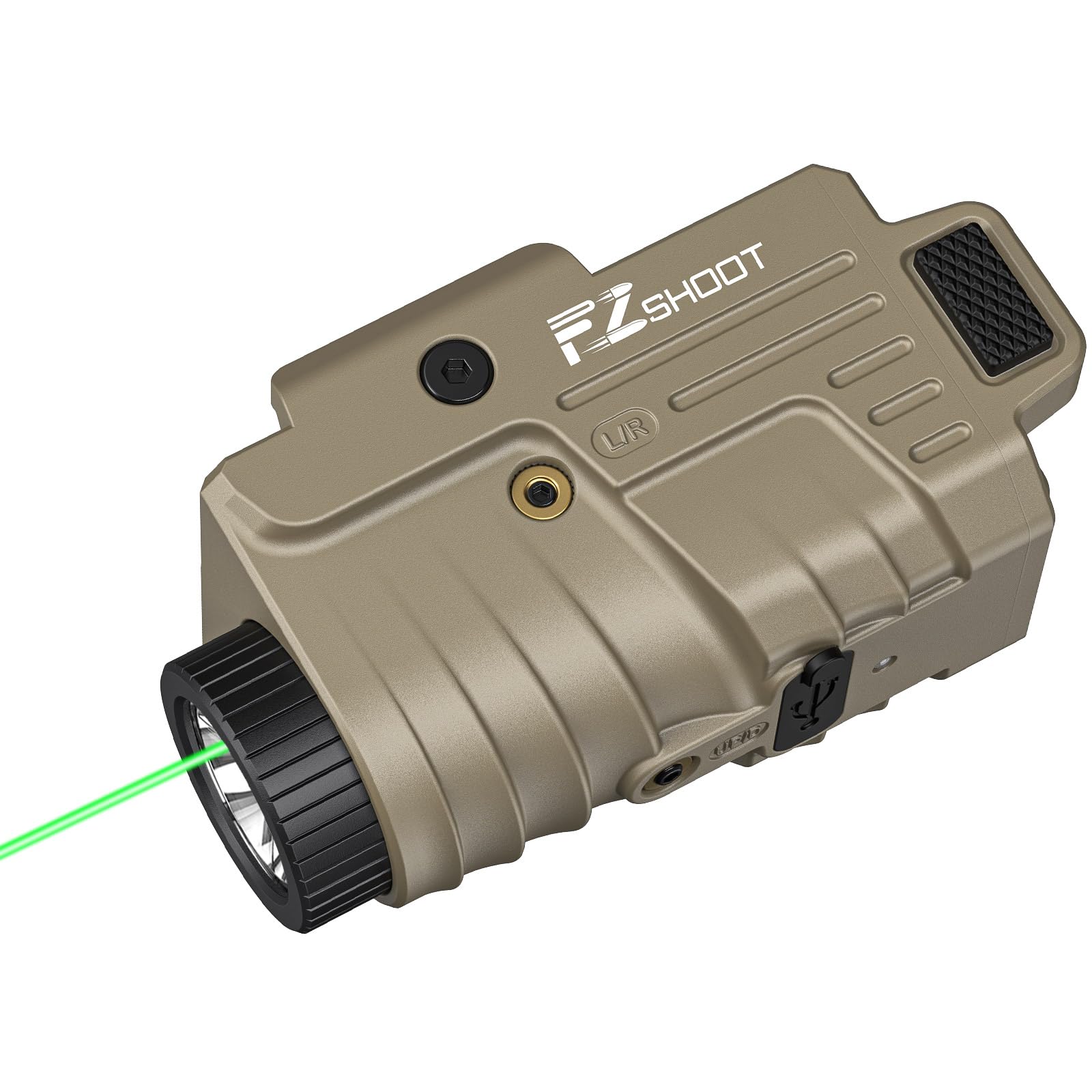 Фонарь-пистолет EZshoot с зеле – обзор и цена Industrial Green Laser