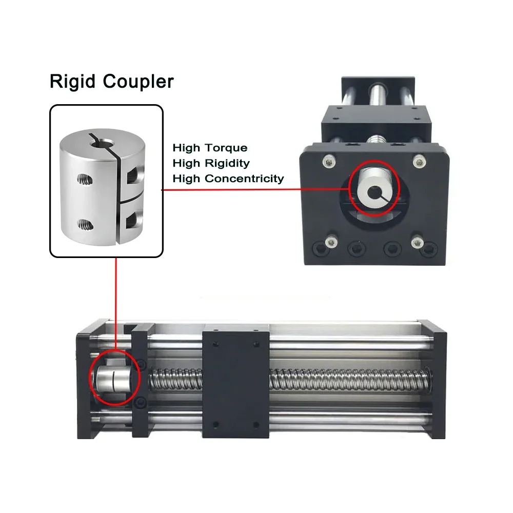 Жесткая муфта длиной 25 мм, му – обзор и цена Servo Motor Cnc