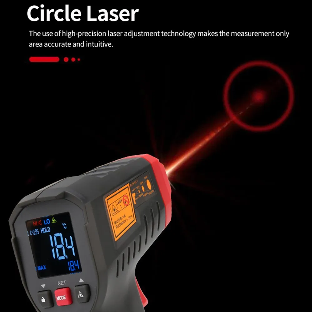 UNI-T UT306S UT306C цифровой т – обзор и цена Industrial Laser Temperature Gun