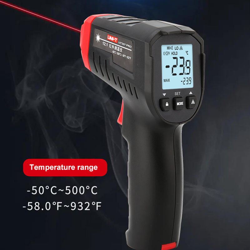 UNI-T UT306S UT306C цифровой т – обзор и цена Industrial Laser Temperature Gun