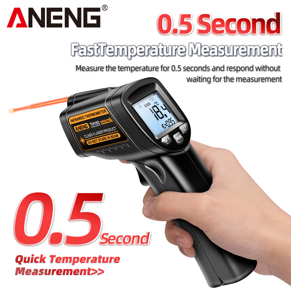 Инфракрасный лазерный термомет – обзор и цена Industrial Laser Temperature Gun