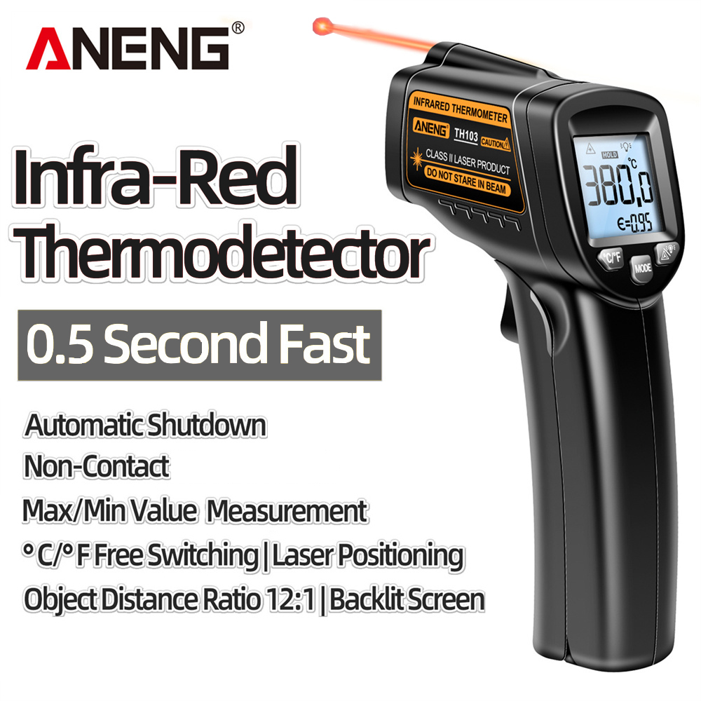 Инфракрасный лазерный термомет – обзор и цена Industrial Laser Temperature Gun