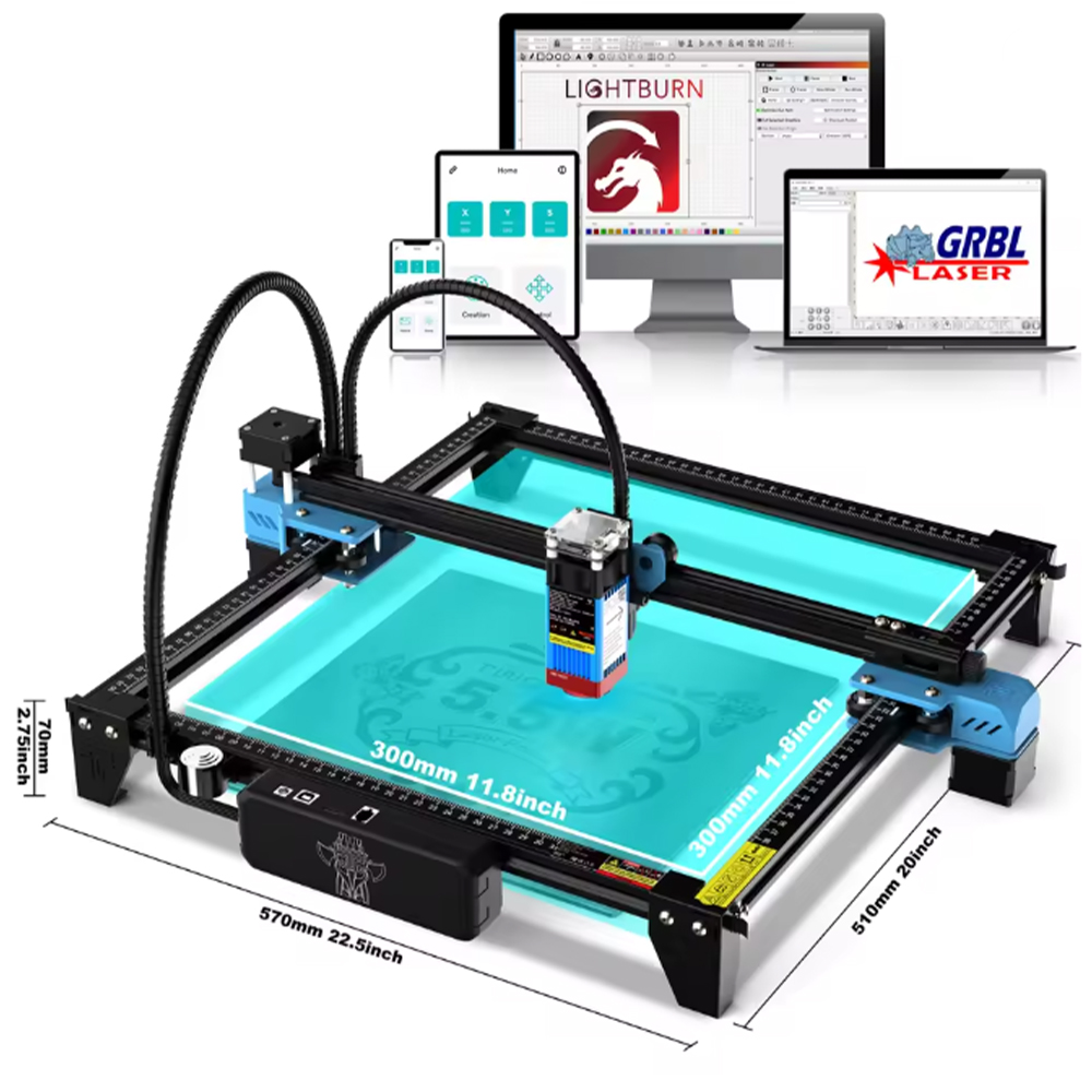 TwoTrees TTS-55 Pro/TTS-10 Pro – обзор и цена Fiber Laser Cutting Machine
