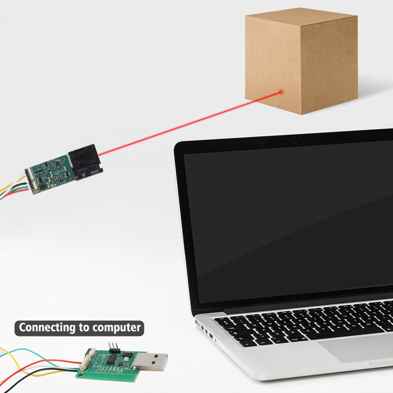 Модуль лазерного дальномера с  – обзор и цена Industrial Laser Arduino Distance Sensor 10 M