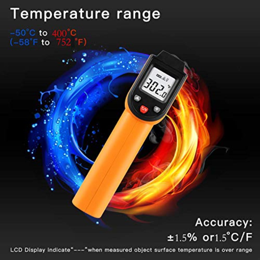 Лазерный инфракрасный термомет – обзор и цена Industrial Laser Temperature Gun