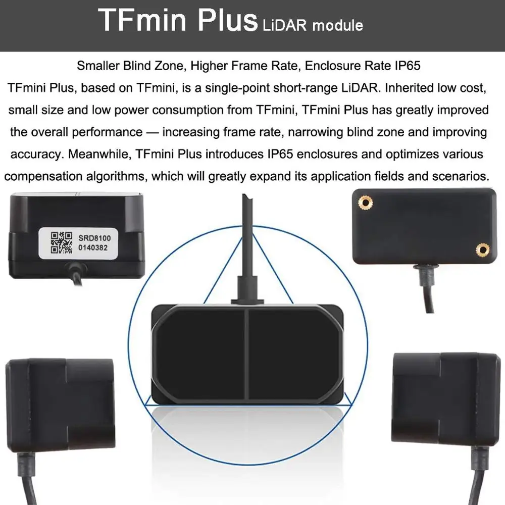 10 шт. TFmini Plus лазерный ли – обзор и цена Industrial Laser Sensor