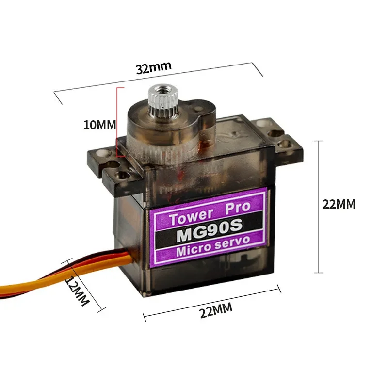 SG90/MG90S 9G микроцифровой се – обзор и цена Servo Motor Cnc