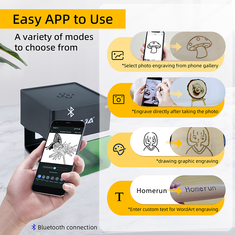DAJA мини портативный лазерный – обзор и цена Industrial Handheld Laser Engraver